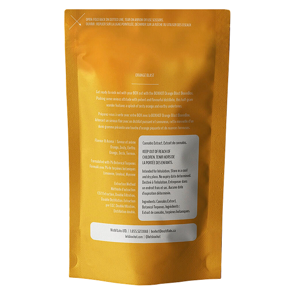 BOXHOT - Boomboxes - Orange Blast All-in-One Vape