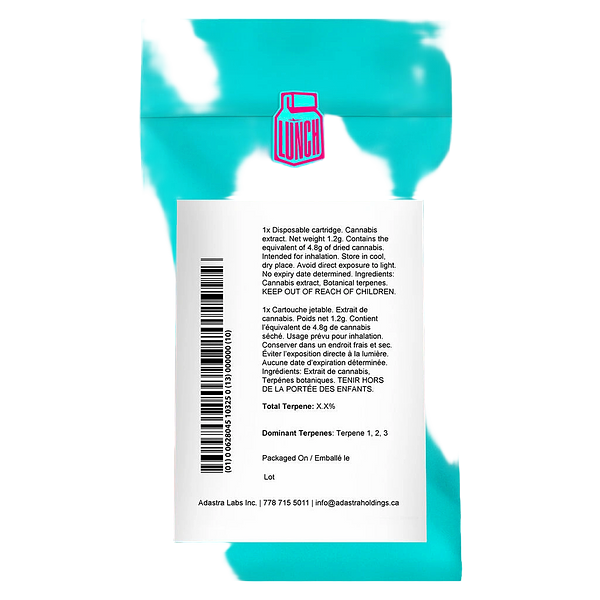 Lunch - Frozen Melonade Disposable