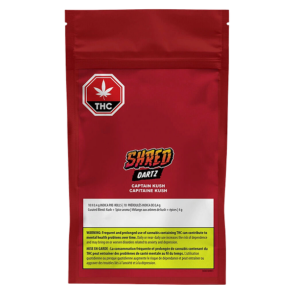 SHRED - Captain Kush Dartz Pre Roll