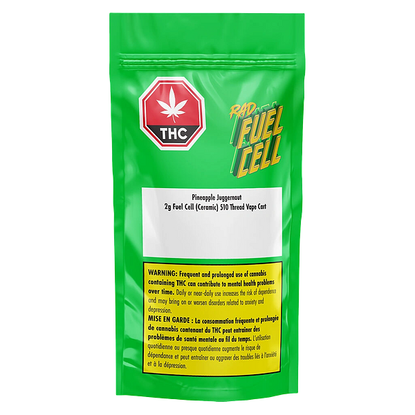 RAD - Pineapple Juggernaut Fuel Cell Ceramic 510 Thread Cartridge