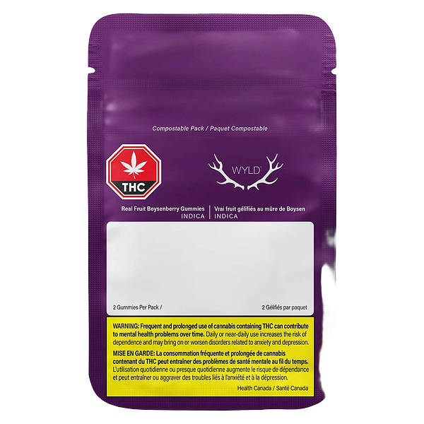 Wyld - Real Fruit Boysenberry 2:1:1 Cbd:Thc:Cbn