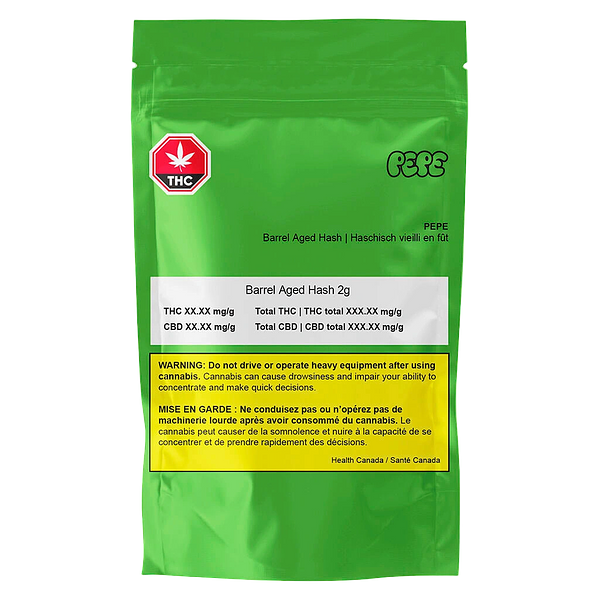 Pepe - Barrel Aged Hash