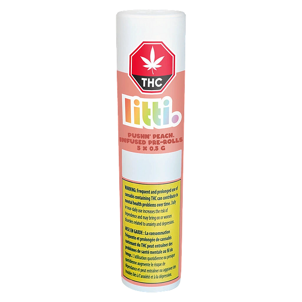 LITTI. - Pushn' Peach Infused Pre Roll