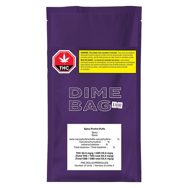 Dime Bag - Spicy Pocket Puffs Pre Roll