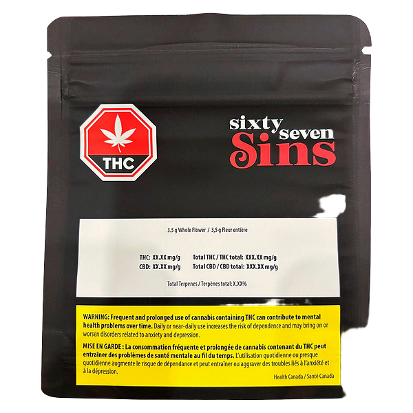Sixty Seven Sins - 67 Artisan Reserve