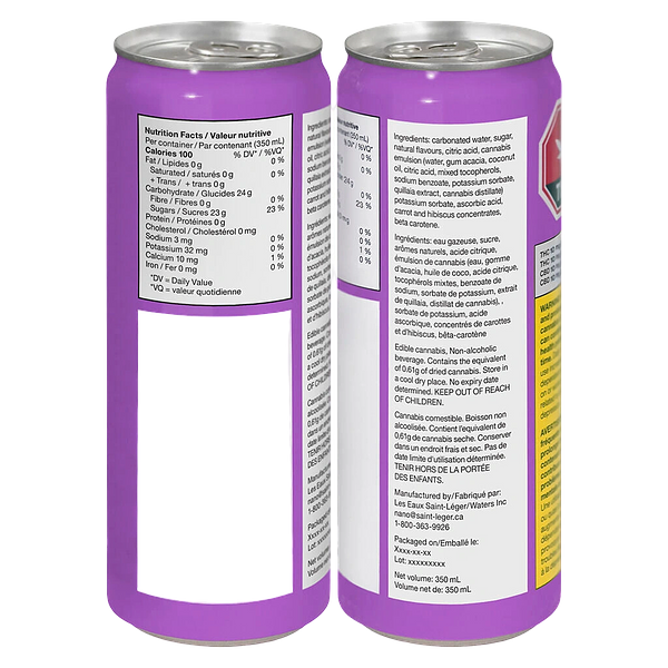 Cookies x Green Monke - Hawaiian Rain Sparkling Cannabis Beverage