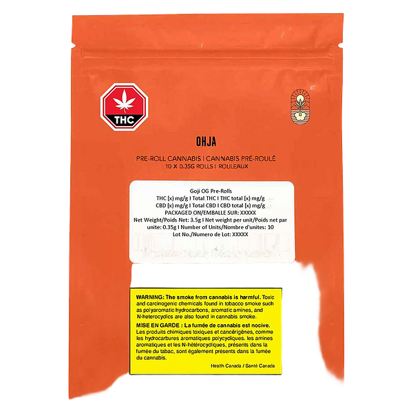 OHJA - Goji Og Pre Roll