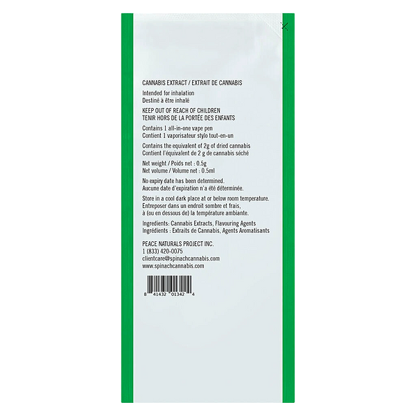 Spinach - HITZ All-in-One Vape - Pink Lemonade