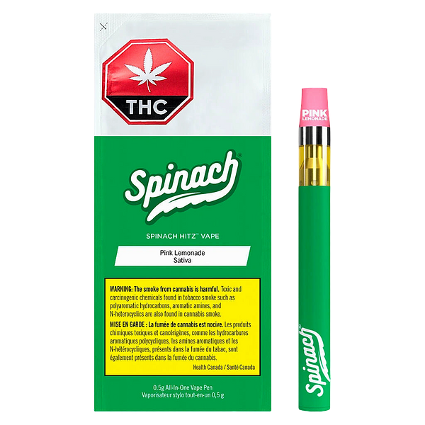 Spinach - HITZ All-in-One Vape - Pink Lemonade