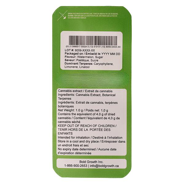 BOLD GLAZED - Watermelon Squeeze Liquid Diamond AIO Disposable image 3