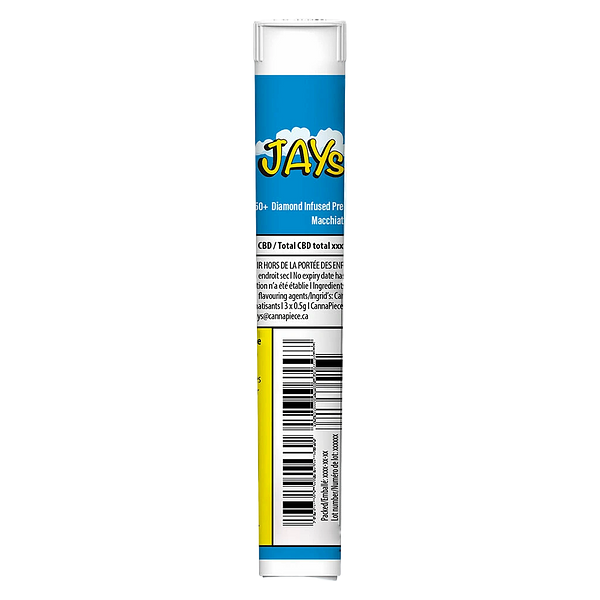 JAYS - High Potency 50+ Diamond Infused Macchiato Gold Pre Roll