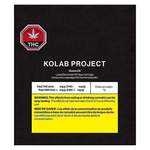 Kolab Project - Guava OG Diamonds 510 Thread Cartridge image 2
