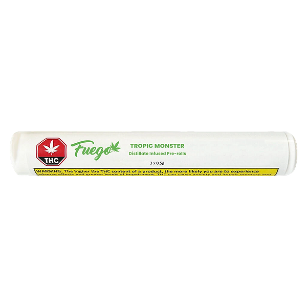 Fuego - Tropic Monster Distillate Infused Pre Roll