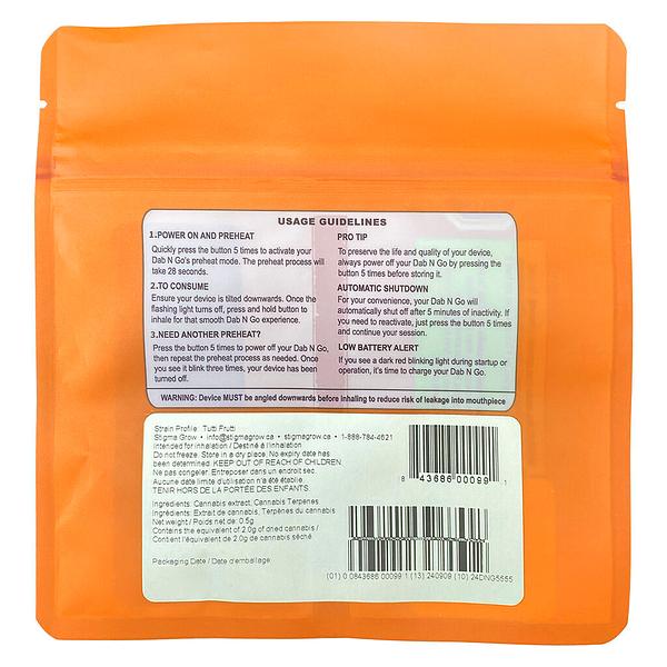 Dab Bods - Dab N Go Tutti Frutti Terp Sauce image 4