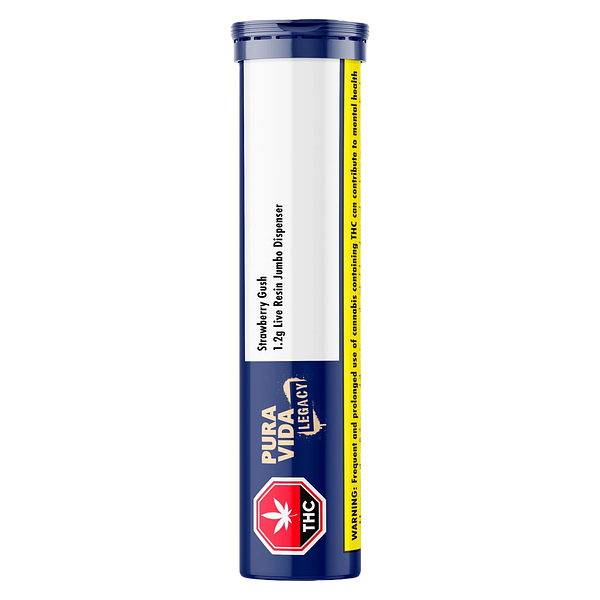 Pura Vida - Strawberry Gush Live Resin Jumbo Dispenser