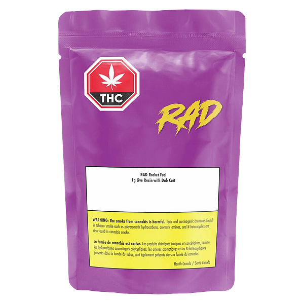 RAD - Rocket Fuel Live Resin with Dab Cart