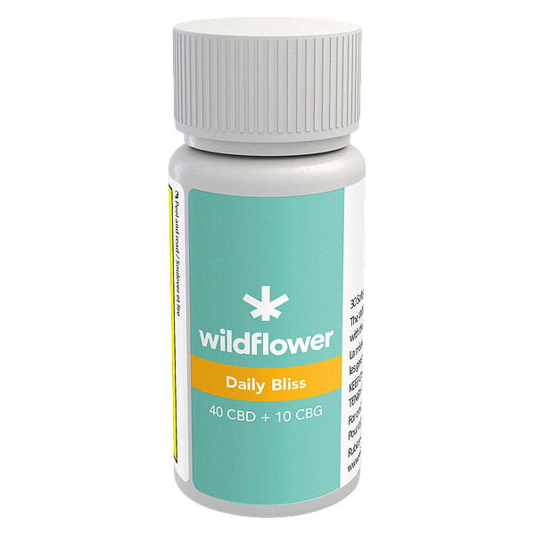 Wildflower - Daily Bliss CBD:CBG (40:10)
