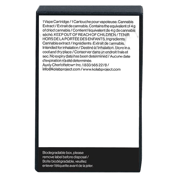 Kolab Project - 232 Series Motorbreath Pure Live Resin 510 Thread Cartridge