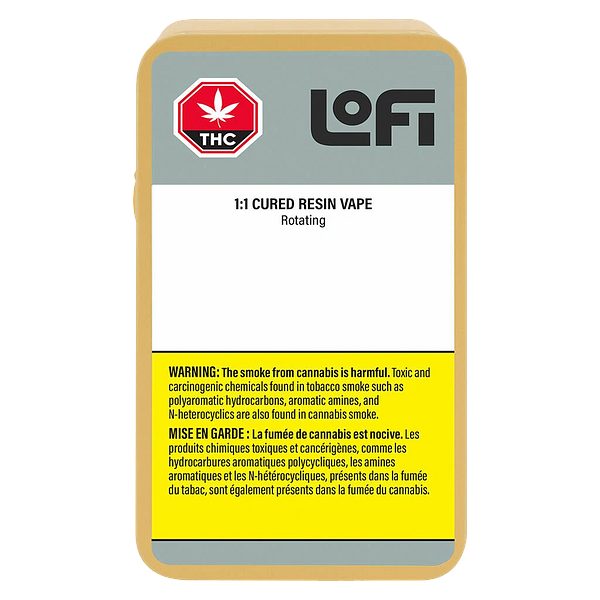 LoFi - CBD Vape 1:1 510 Thread Cartridge