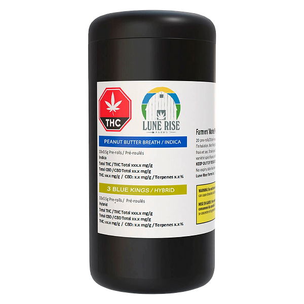 Lune Rise Farms - Farmers’ Market Pre-Roll Variety Pack