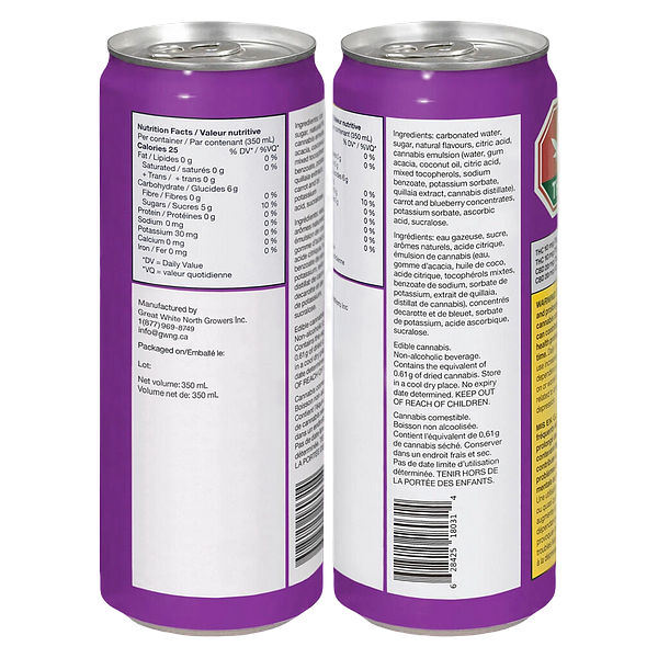 Green Monke - Grape Ginger Lime