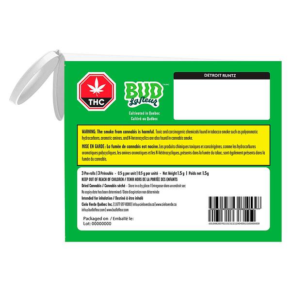 Bud Lafleur - Detroit Runtz Pre-roll image 3