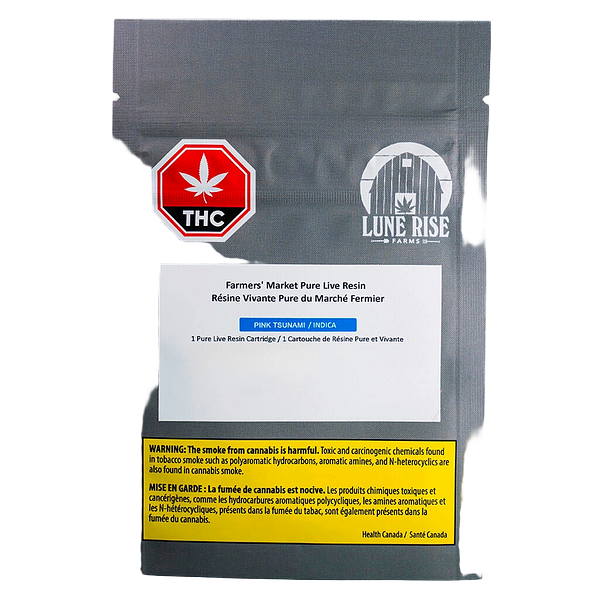 Lune Rise Farms - Farmers’ Market Pure Live Resin 510 Thread Cartridge