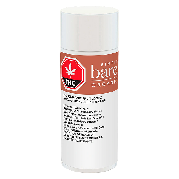 Simply Bare - BC Organic Fruit Loopz Pre-Roll