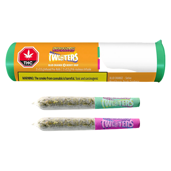 RIZZLERS - Twisters-Blud Orange & Berry Drip Infused Pre-Roll