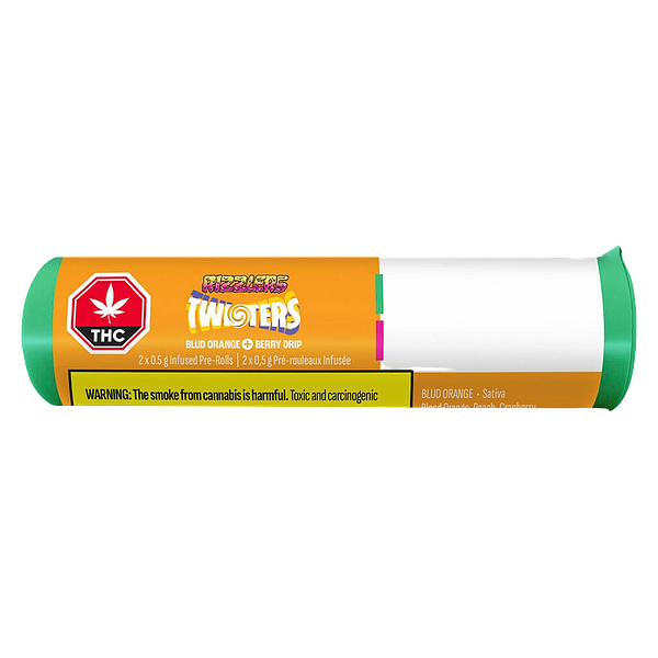 RIZZLERS - Twisters-Blud Orange & Berry Drip Infused Pre-Roll