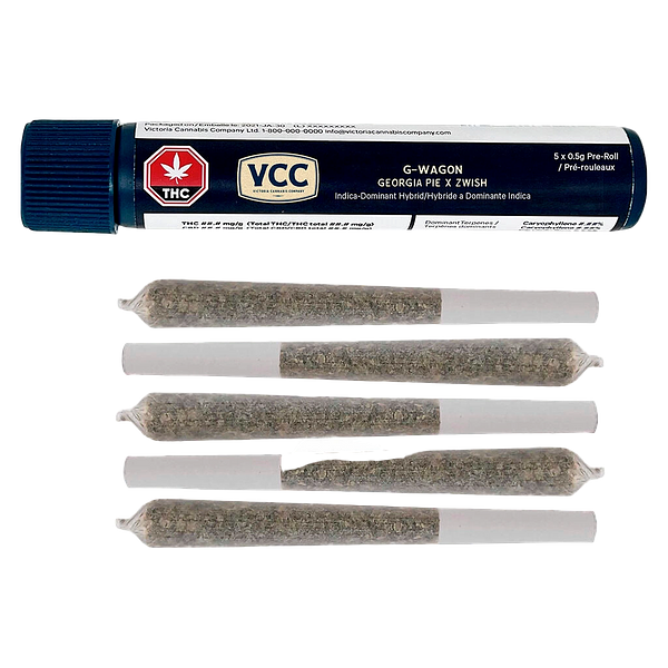 Victoria Cannabis Company - G-WAGON Pre-Rolls
