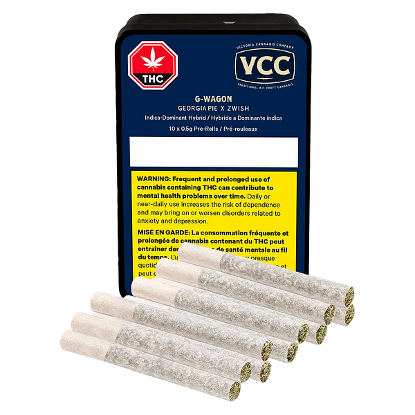 Victoria Cannabis Company - G-WAGON Pre-Rolls