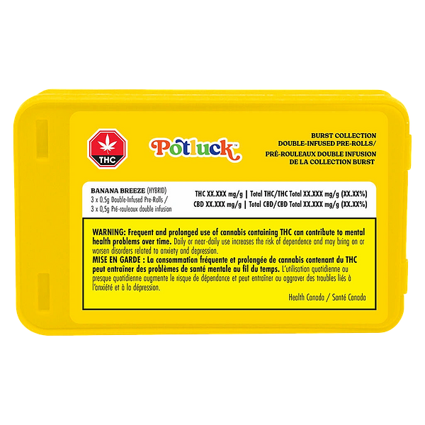 Potluck - Banana Breeze Infused Pre-Roll