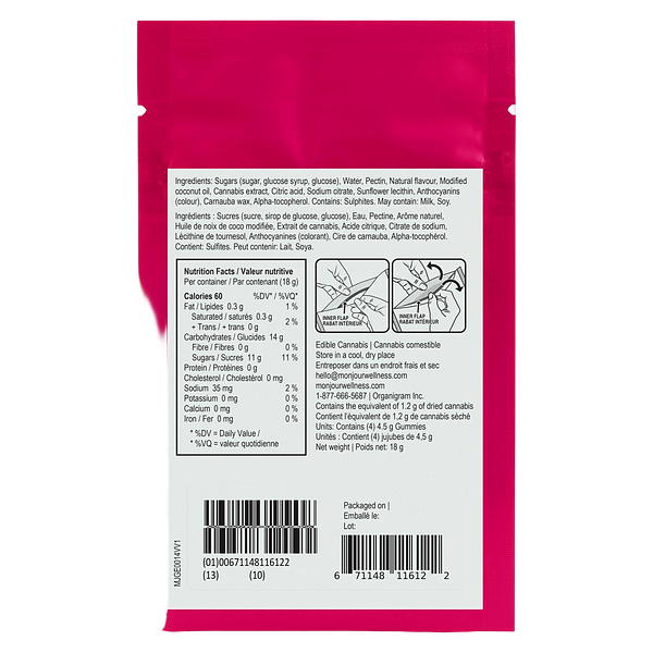 Monjour - Cherry Citrus Sunshine THCV