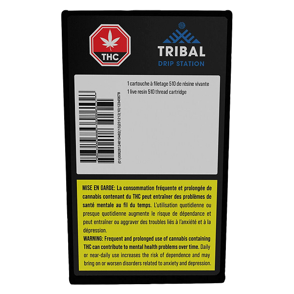 Tribal - Drip Station Live Resin 510 Thread Cartridge