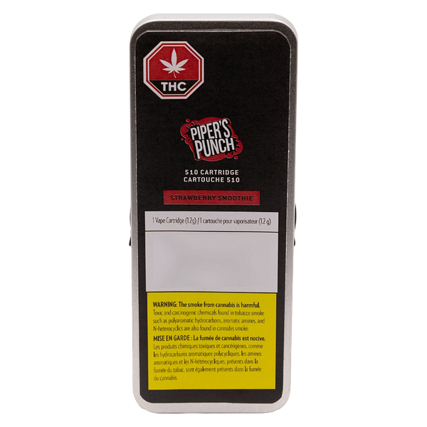 Piper's Punch - Strawberry Smoothie 510 Thread Cartridge