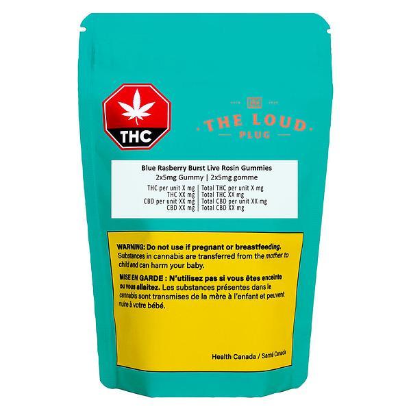 The Loud Plug - Blue Raspberry Burst Soft Chews image 2