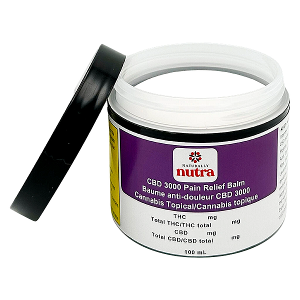Naturally Nutra - CBD 3000 + Magnesium + Lavender + Mint Balm