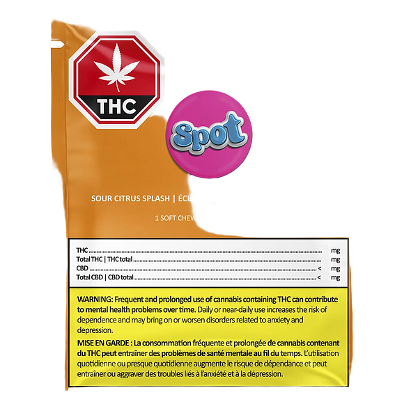 SPOT - Sour Citrus Splash Sativa Soft Chews