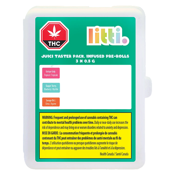 LITTI. - Juici Taster Pack Infused Pre-Roll