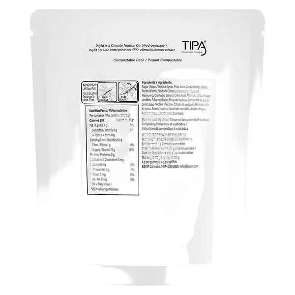 Wyld CBD - Real Fruit Pear CBD:CBG