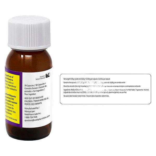 MediPharm Labs - CBN 1:2 Capsules
