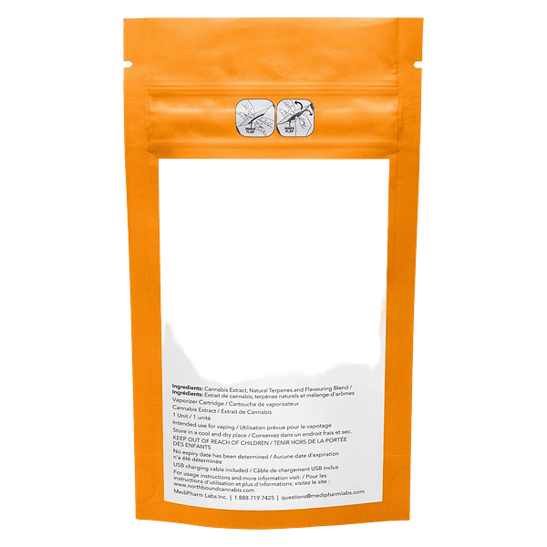 Northbound Cannabis - Peach Mango Burst All In One Vape