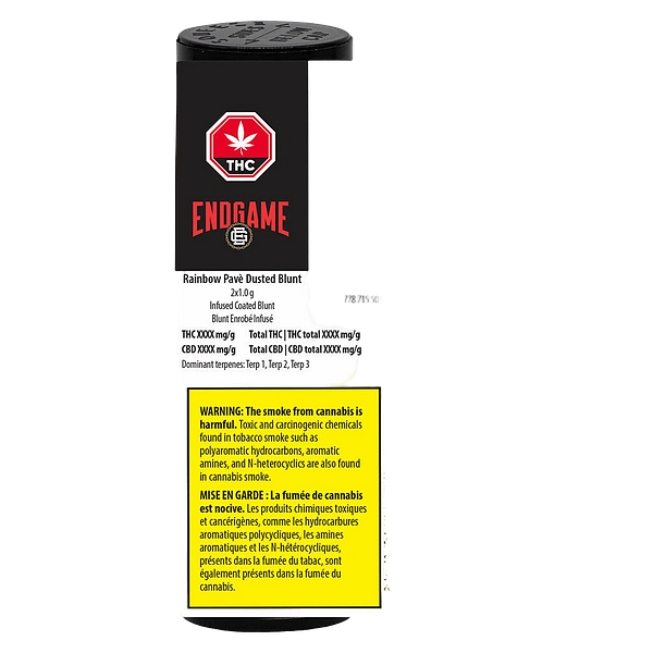 Endgame - Rainbow Pavè Dusted Blunt Infused/Coated Blunt