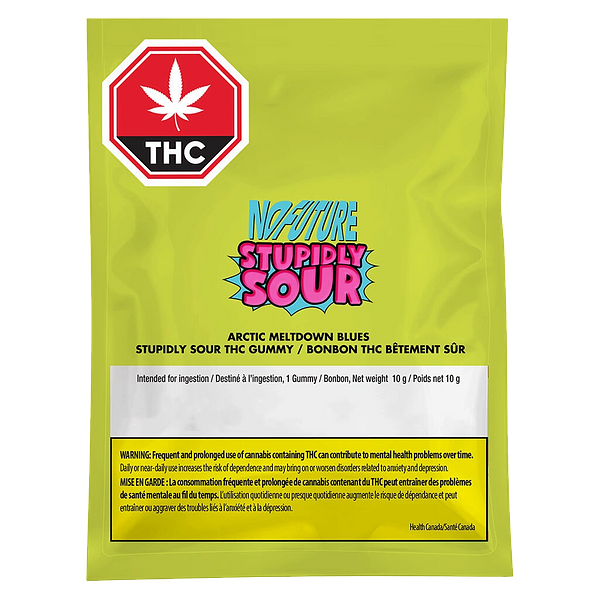 No Future - Arctic Meltdown Blues - Stupidly Sour THC Gummy