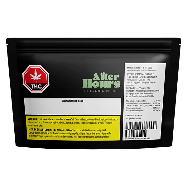 After Hours - Premium Milled Indica