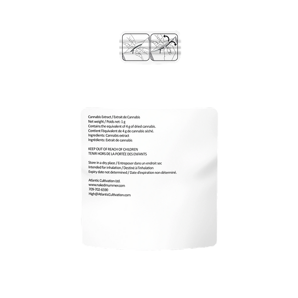 Naked Mummer - Nebula Runtz Hash Rosin