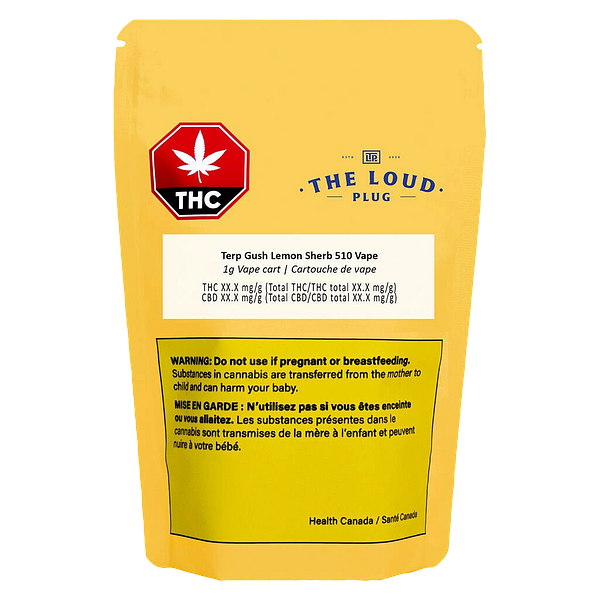 TERP GUSH - Lemon Fantasy Live Resin 510 Thread Cartridge