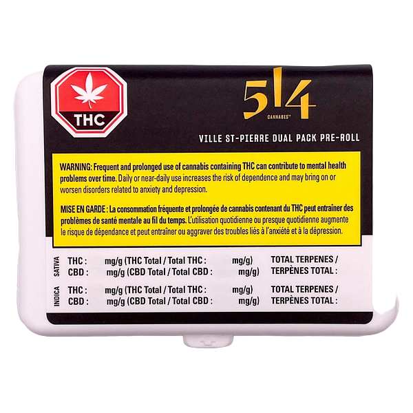 514 - Ville St-Pierre Dual Pack Pre Roll