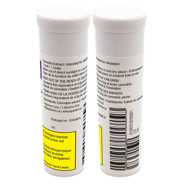 Purple Hills - Live Resin - Frosted CKS XL 510 Thread Cartridge